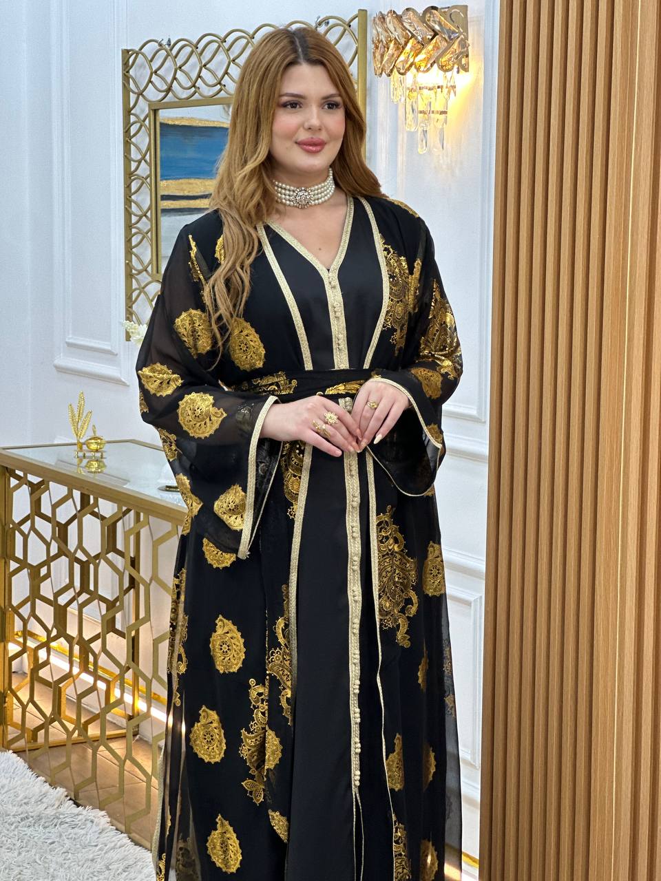 قفطان الأميرة… تميّزي بأناقة ما عندهاش مثيل 👑"