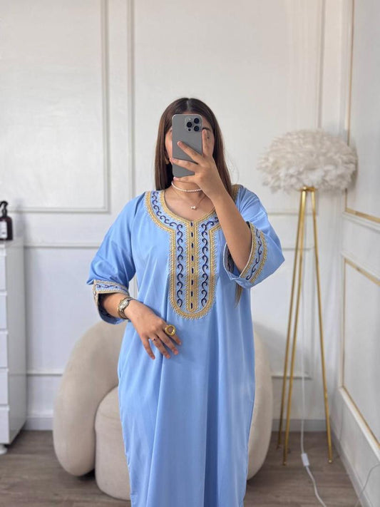 جبة جوهرة جزائرية فاخرة – أناقة تقليدية بلمسة عصرية