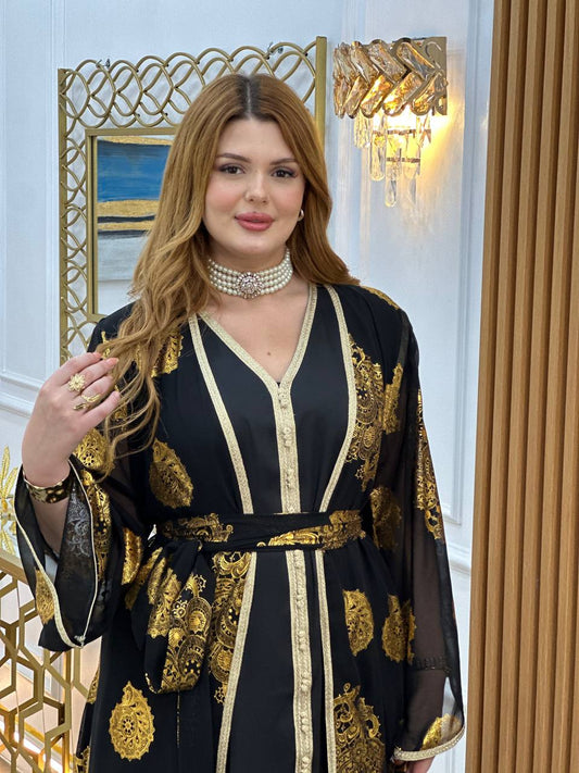 قفطان الأميرة… تميّزي بأناقة ما عندهاش مثيل 👑"