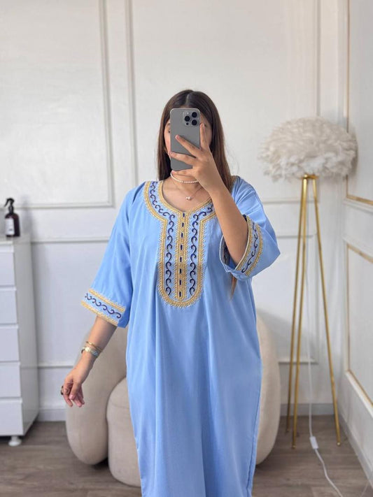 جبة جوهرة جزائرية فاخرة – أناقة تقليدية بلمسة عصرية